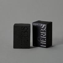 Anti-Hair Loss Shampoo Bar Charcoal Black Bar (Hair Loss Relief/Cooling) Mildly Acidic Natural Solid Shampoo 100g