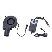 12V Centrifugal Blower Fan Air Mover Blower 97mmx33mm Variable Speed Controller For Outdoor Barbecues 1