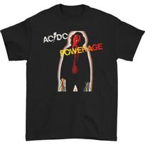 AC DC juostos Powerage marškinėliai Juodi trumpomis rankovėmis S iki 5XL JJ85 Unisex marškinėliai XXXXL