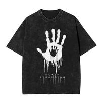 Death Stranding 2 On the Beach Vaizdo žaidimo Marškinėliai Senovinio Stiliaus Unisex Moterims 100% Medvilnės Marškinėliai Tee Drabužiai S