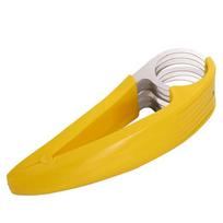 Kūrybiškas bananų pjaustytuvas, dešros pjaustytuvas, aštrus daržovių ir vaisių pjaustytuvas, nerūdijančio plieno bananų pjaustytuvas, virtuvės reikmenys