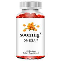 Ekologiškas šaltalankių aliejaus mišinys 1000 mg, Omega-3 7 9, Maisto papildas 120 Capsules