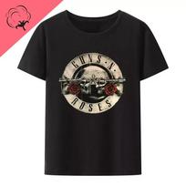 Hot Sale Rock Band Guns N Roses Classic Poster Graphic Print T-Shirt Men Women Streetwear Harajuku Fashion Cotton Casual Oversized Top Summer New Tee 4XL