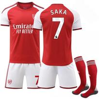 Paaugliams Vaikams Suaugusiems Individualus Vardas Futbolo Apranga 2026-27 Arsenal Namų #7 SAKA Sporto Treniruočių Maikės Rinkinys su Kojinėmis 16