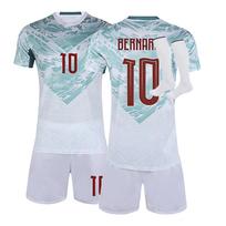 2526 Away Jerseys Sports Team Uniform Set Football Training Suit Set XXL