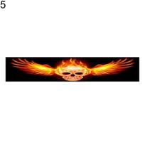 Automobilio priekinio stiklo 3D Creative Eyes Skull Lipduko priekinio stiklo lipduko dekoras 5