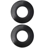 2X Skirta Skoda Octavia pakabos amortizacinės gumos žiedo įvorės guolio poveržlė priekiniam statramsčiui viršutinio tvirtinimo bokšto tarpo fiksavimo triukšmas 2pcs