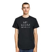 MF DOOM Pass The L Juodi Unisex Marškinėliai S