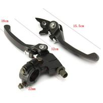 Naujos 2x Pit Dirt Bike Sankabos Stabdžių Svirtys 22mm 7/8  Vairas 125cc 140cc Priedai