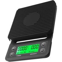 0,1-3000g Nešiojamos LCD elektroninės virtuvinės svarstyklės V60 Kavos priedai Svarstyklių balansas Skaitmeninės kavos svarstyklės 3Kg