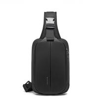 Bange Men's Fashion Crossbody Chest Sling Bag juoda