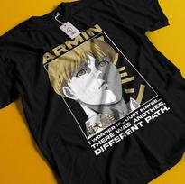 Attack On Titan Shirt Armin Tshirt Levi T-Shirt AOT Erwin Hange Eren Mikasa Tee 3XL