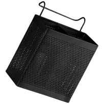 Pakabinami lazdelėms laikikliai stalo įrankiams Daugiafunkcinė drabužių džiovykla Virtuvės įrankių laikymo poilsio vieta 15.2x13.2cm juoda