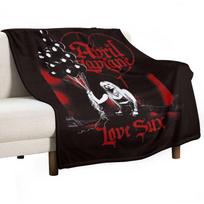 official avril lavigne love sux balloons Throw Blanket For Baby Blankets For Sofas cosplay anime Sleeping Bag Blankets 30x40in