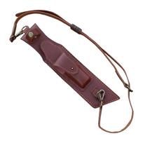 Odinis peilio makštis Lauko nešiojamas peilio dėklas su crossbody dirželiu stovyklavimo ir medžioklės mėgėjams 1