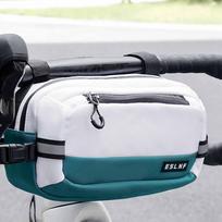 Road Bike Handlebar Bag, Two,Tone Large,Capacity Front Cargo Bag, Cycling Storage Front Pack One Size balta
