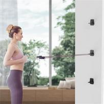 Wall-Mounted Resistance Band Anchor – Metal Exercise Hook for Home Gym, Secure Wall Anchor for Resistance Bands One Size juoda