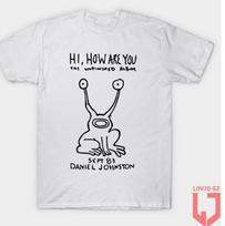 Sveiki, Kaip Sekasi Albumai Daniel Johnston Grunge Rock Kurt Cobain Nirvana Marškinėliai Unisex T-shirt S