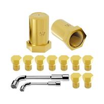 Complete Propane Conversion Kit For Gas With 11 Easy Read Brass Nozzles Tools Included For Reliable Operation 1