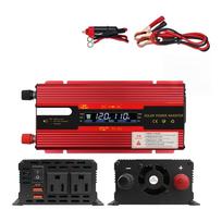 ZMBJ Maitinimo keitiklis 1000w/3000W/4000W/6000W Automobilinis keitiklis DC12V/24V į 110V AC 3000W