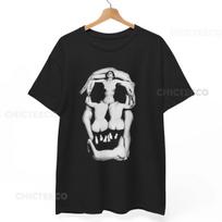 Salvador Dali Skull T-shirt Surrealist Goth Tee Gothic Art Unisex Shirt XL