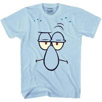Oficialus SpongeBob Squarepants Squidward veido 100% medvilnės marškinėliai Vyriški marškinėliai Viršus XL