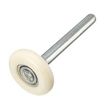 Didelio atsparumo nailoninis garažo vartų ratukas su sandariu rutuliniu guoliu, 105 mm, 120 mm, 175 mm ilgio 105mm