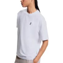 On Logo Round Neck Short Sleeve Loose T-Shirt Women Tops 1WG11840069 XS