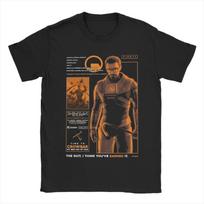 Half Life Horror T-Shirt Men's Cotton Tops Fashion  O-neck Short Sleeve S juoda