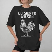 Wilsons Lo Siento kumščiuojančios beždžionės apranga Unisex marškinėliai Medvilniniai marškinėliai Grafiškai marginti marškinėliai Drabužiai S