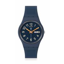 TRENDY LINES AT NIGHT SO28I700 Blue [Swatch] Watch, mėlyna