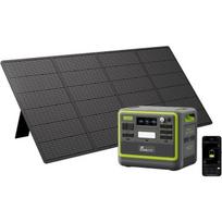 FOSSiBOT F2400 Portable Power Station+400W Solar Panel ,2048Wh 4800W Peak Power Station,LiFePO4 Power Station žalia