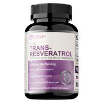 GREVIP Pure Trans-Resveratrol and Quercetin Compound Capsules, Easily Absorbed, 120 Capsules, Suitable for Adults 120*1