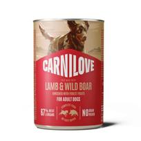 CARNILOVE Paté Made with Lamb & Wild Boar konservai šunims 400g