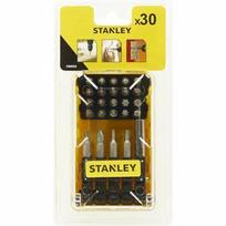 STANLEY ANTGALIŲ RINKINYS 30 vnt. + LAIKIKLIS
