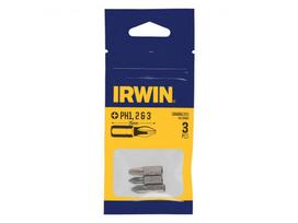 IRWIN antgalių rinkinys 3 vnt. PH1 PH2 PH3 /25mm