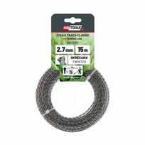 AWTOOLS PJOVIMO VALAS CLASSIC 2,4x15m / SUKTAS KVADRATINIS SU ŠERDIMI