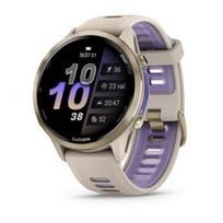 Garmin Forerunner 970 laikrodis / Titanas / Žalsvai pilka-Indigo / Spalvotas