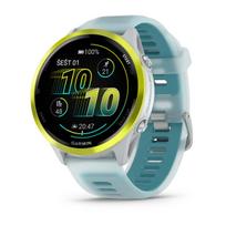 Garmin Forerunner 570 laikrodis / Aliuminis / 47 mm / Ryškiai geltona-Permatoma balto akmens-Turkio