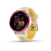 Garmin Forerunner 570 išmanusis laikrodis / Aliuminis / 42 mm / Rožinė-Kreminė-Mango