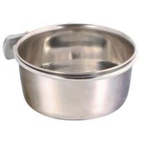 Trixie Dubenėlis paukščiams, nerūd. plienas su laikikliu 900 ml/14cm, 1 vnt.