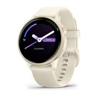 Garmin vívoactive 6 išmanusis laikrodis / Pilkšva aukso-kreminė