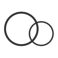 Garmin Varia Universal Seat-Post Quarter Turn Mount sandarinimo žiedai