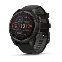 Garmin Fēnix 8 Solar Sapphire sportinis laikrodis / Titano / 47 mm / Pilka-Juoda / MY24