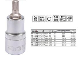 YATO SPLINE antgalis 1/2″ M14 x 55 mm 04345