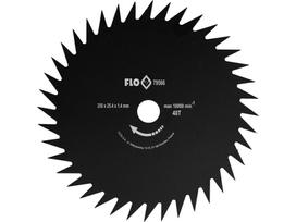 FLO PEILIS KRŪMAPJOVEI / DISKAS SU ĮSTRIŽAIS DANTIMIS 250/25,4mm