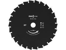 FLO PJOVIMO PEILIS KRŪMAPJOVEI / DISKINIS PJOVIKLIS. 250mm / 25,4mm
