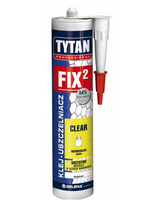 TYTAN MONTAVIMO KLIJAI BESPALVIAI FIX2 CLEAR 290ml PROFESSIONAL