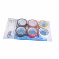 SATRA PVC izoliacinė juosta MIX 6 vnt.