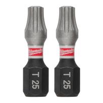 MILWAUKEE antgalis T25 x 25mm/ 3vnt. ShW